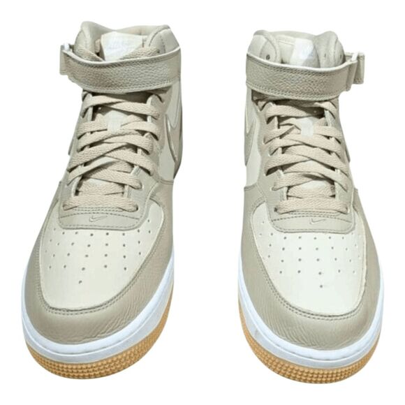 NIKE Air Force 1 Mid \'07 LX Limestone\' Sneakers Size 10.5